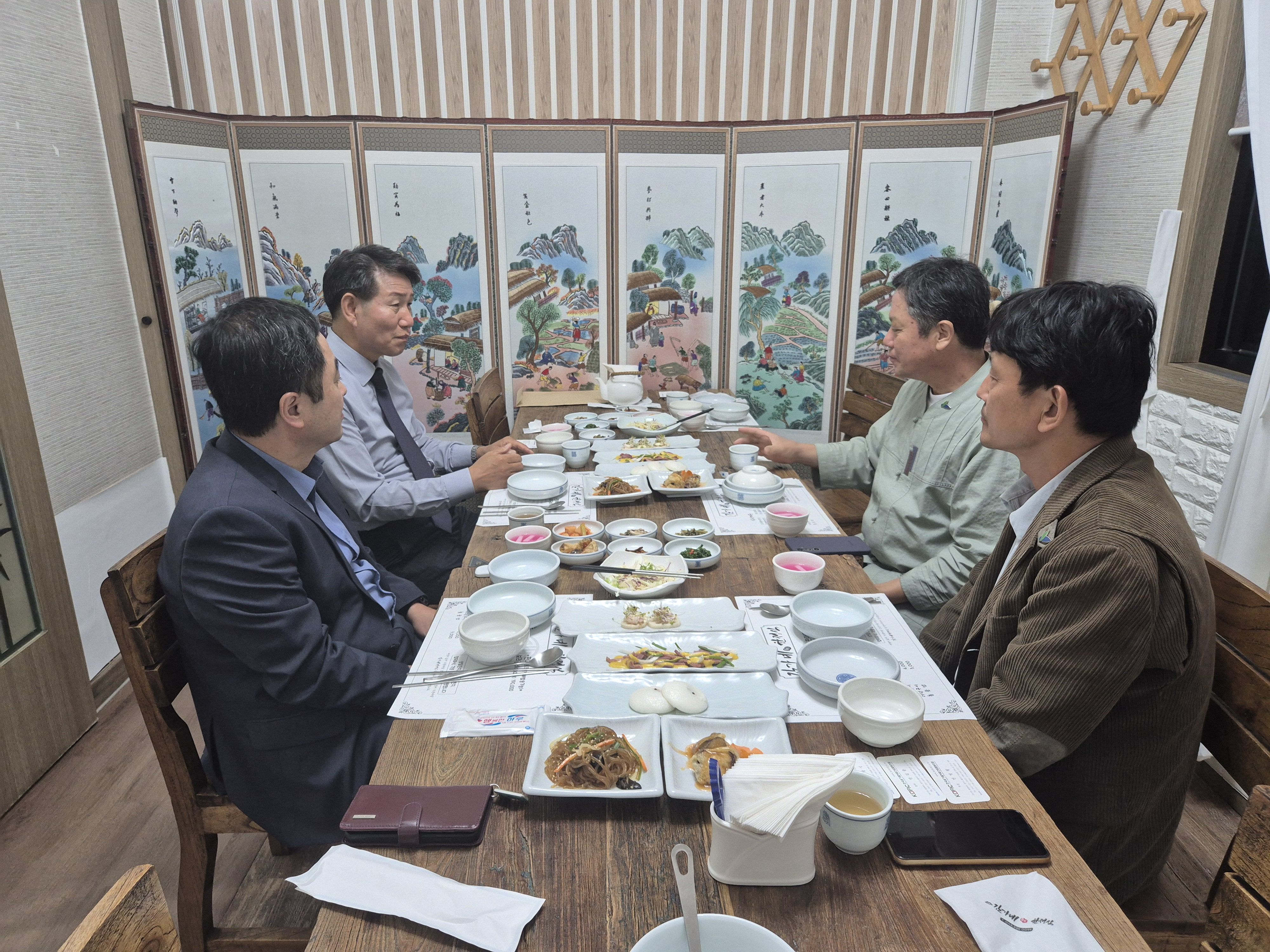 (사)한국친환경농업협회 업무협의