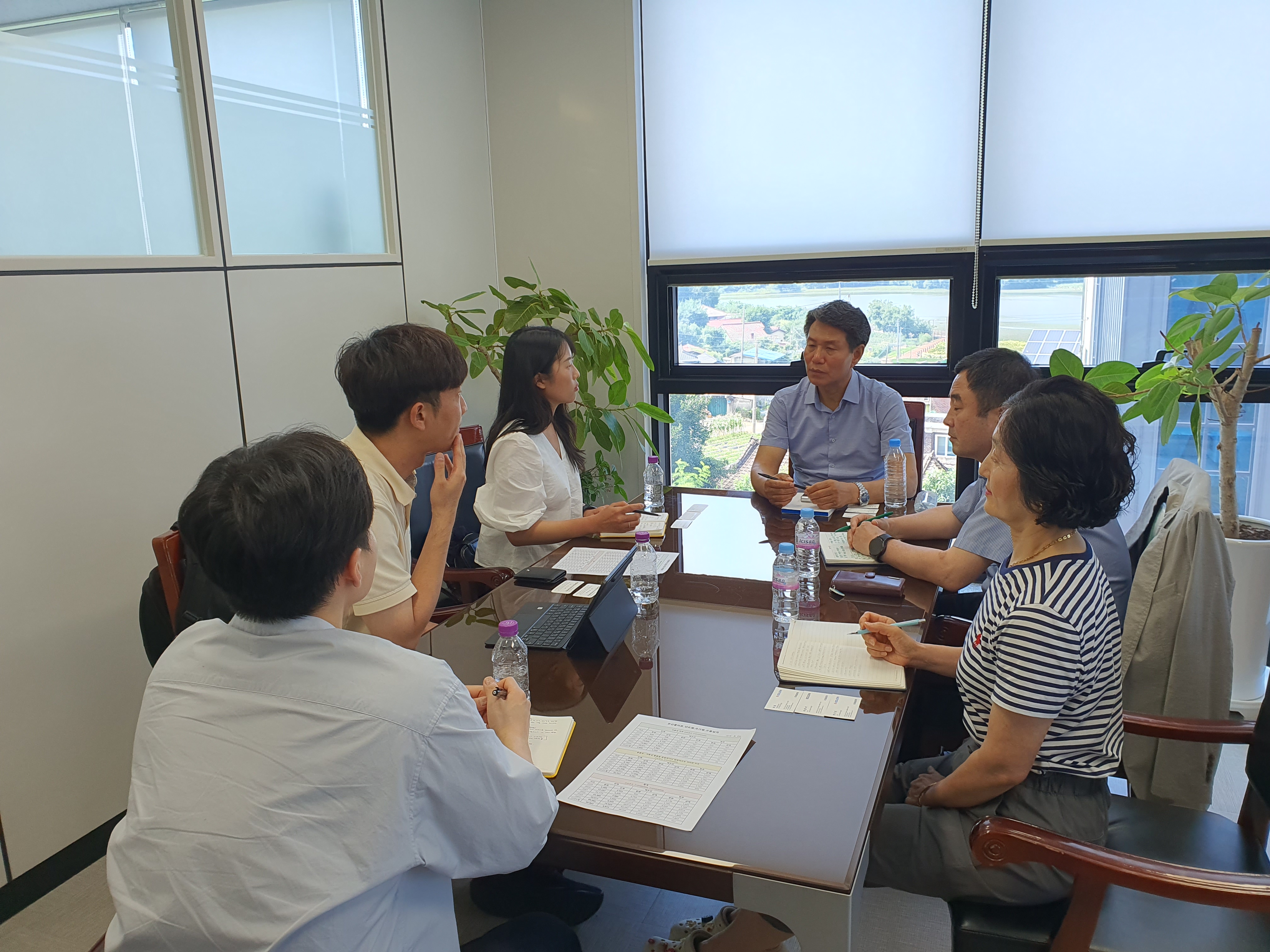 유기질비료 수출 관련 코오롱글로벌상사 간담회