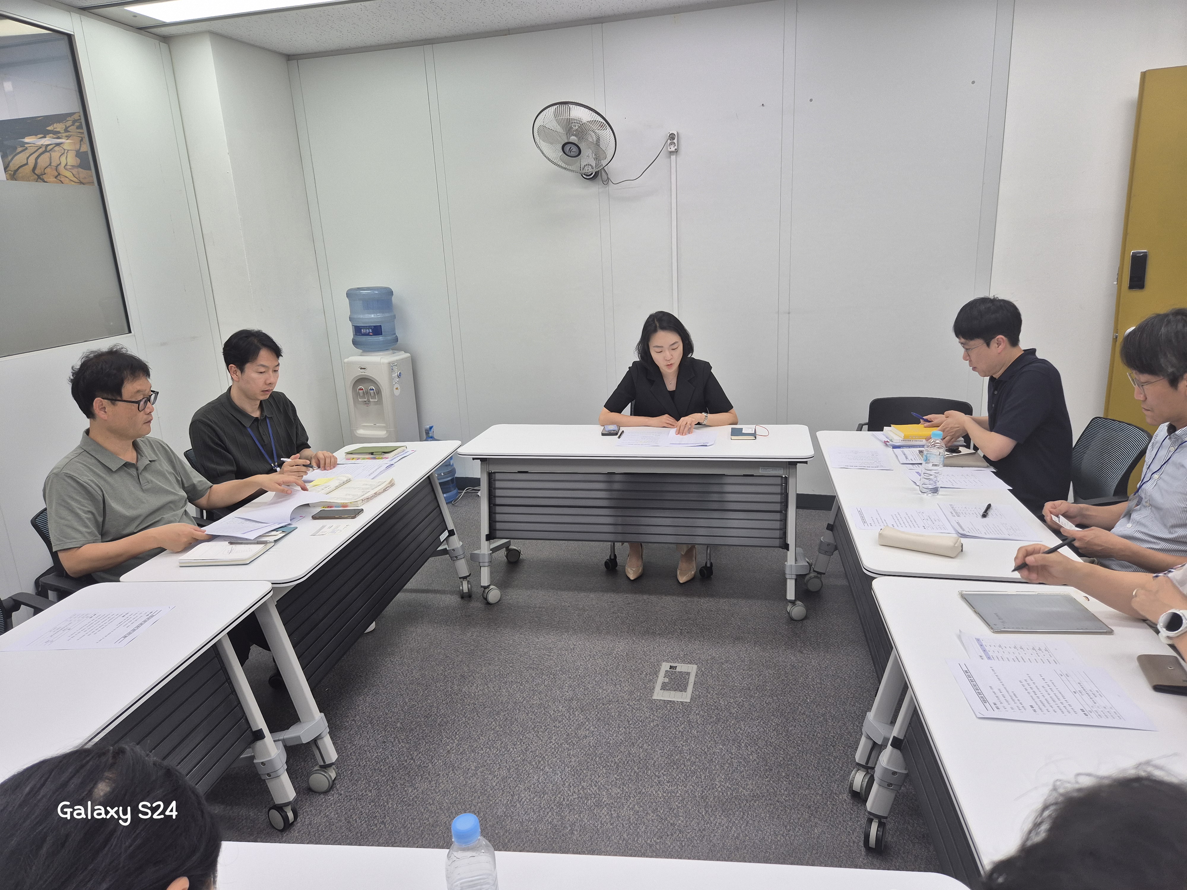 적정시비 관련 제도개선 방안 회의 참석